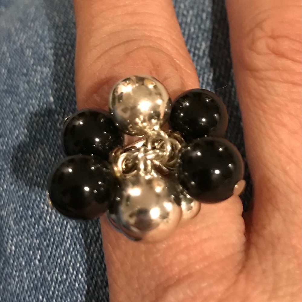 Beautiful Artisan Onyx ring